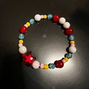 Hello Kitty inspired bracelet (7 1/2 inches)